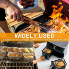 50Pcs Aluminum Foil Trays 1100ml Non-Stick Aluminum Foil Baking Pans Reusable Food Grade Aluminum Foil Containers Aluminum Foil