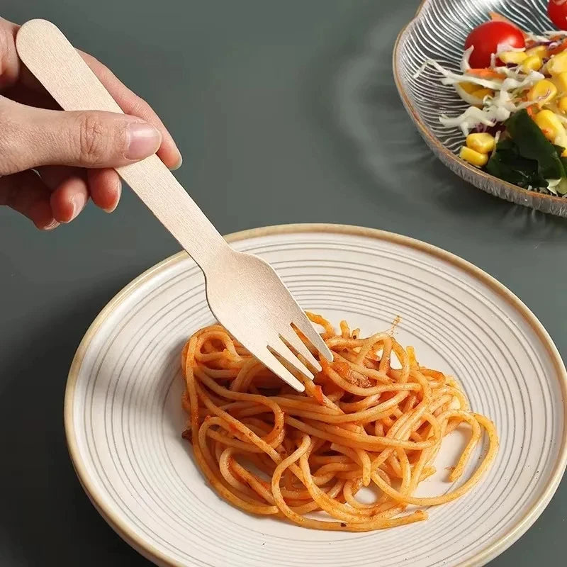 Disposable Wooden Cutlery