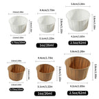 100/200pcs Disposable Paper Leak-proof Food Dipping Cup 0.75/1/2 oz Cup Suitable For Medicine Dispensing Supermarket Tasting Cup